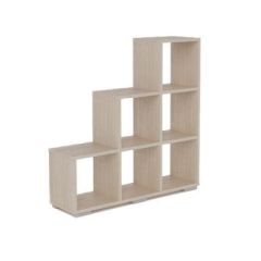 Стеллаж "Стильный" СС-1 (ясень шимо светлый) в Верхней Пышме - verhnyaya-pyshma.mebel24.online | фото