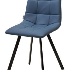 Стул CHILLI-Q SQUARE Oracul 795 Синий, экокожа PU / черный каркас, М-City в Верхней Пышме - verhnyaya-pyshma.mebel24.online | фото