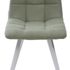Стул CHILLI SQUARE UF860-11B мятный, ткань/ белый каркас М-City в Верхней Пышме - verhnyaya-pyshma.mebel24.online | фото 3