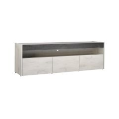 Тумба под ТВ 13.272 (Дуб Белый CRAFT, Интра) в Верхней Пышме - verhnyaya-pyshma.mebel24.online | фото