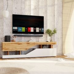 Тумба под ТВ НКМ Дубай секция №4 в Верхней Пышме - verhnyaya-pyshma.mebel24.online | фото 3