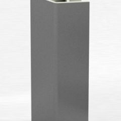 Угловое соединение для цоколя 135 гр. h100 мм (Алюминий, Белый, Черный, Сонома) в Верхней Пышме - verhnyaya-pyshma.mebel24.online | фото