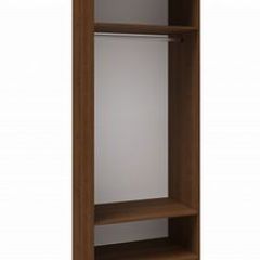 ВЕСТА ВГШ-1 Шкаф платяной МДФ Орех Донской в Верхней Пышме - verhnyaya-pyshma.mebel24.online | фото 2