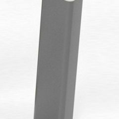 Торцевая заглушка  для цоколя h100 мм (Алюминий, Белый, Черный, Сонома) в Верхней Пышме - verhnyaya-pyshma.mebel24.online | фото