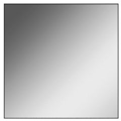 Зеркало Corsica 500х500 black без подсветки Sansa (SB1063Z) в Верхней Пышме - verhnyaya-pyshma.mebel24.online | фото