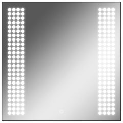 Зеркало Cosmo 70 black с подсветкой Sansa (SC1049Z) в Верхней Пышме - verhnyaya-pyshma.mebel24.online | фото 1