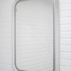 Зеркало Elis 100 white с подсветкой Sansa (SEe1045Z) в Верхней Пышме - verhnyaya-pyshma.mebel24.online | фото 2