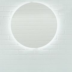 Зеркало Moon 72 white с подсветкой Sansa (SMo1046Z) в Верхней Пышме - verhnyaya-pyshma.mebel24.online | фото 3