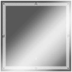 Зеркало Паликир 700х700 с подсветкой Домино (GL7051Z) в Верхней Пышме - verhnyaya-pyshma.mebel24.online | фото 1