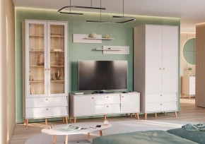 АФИНА Гостиная (модульная) кашемир серый в Верхней Пышме - verhnyaya-pyshma.mebel24.online | фото 1