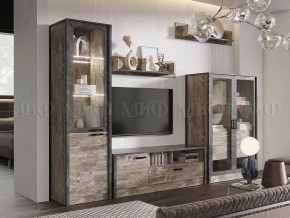 Амели Тумба ТВ (Дуб Юкон-Бетон темный) в Верхней Пышме - verhnyaya-pyshma.mebel24.online | фото 3