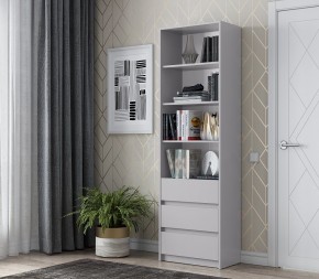 АЙДЕН СТЛ06-600 Стеллаж с 3 ящиками (серый) в Верхней Пышме - verhnyaya-pyshma.mebel24.online | фото