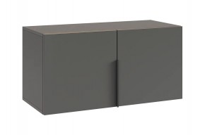 БАСКО Антресоль двухдверная L800 (графит) в Верхней Пышме - verhnyaya-pyshma.mebel24.online | фото