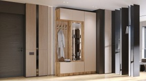 БАВАРИЯ Прихожая (дуб вотан/кашемир) в Верхней Пышме - verhnyaya-pyshma.mebel24.online | фото