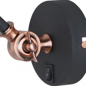Бра Arte Lamp Braccio A2054AP-1BK в Верхней Пышме - verhnyaya-pyshma.mebel24.online | фото