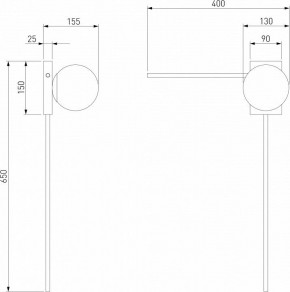 Бра Eurosvet Fredo 40034/1 латунь в Верхней Пышме - verhnyaya-pyshma.mebel24.online | фото 4