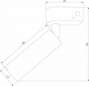 Бра Eurosvet Pitch 20143/1 LED титан в Верхней Пышме - verhnyaya-pyshma.mebel24.online | фото 3