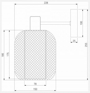Бра Eurosvet Voile 30192/1 золото в Верхней Пышме - verhnyaya-pyshma.mebel24.online | фото 4