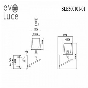 Бра EVOLUCE Denice SLE300101-01 в Верхней Пышме - verhnyaya-pyshma.mebel24.online | фото 7