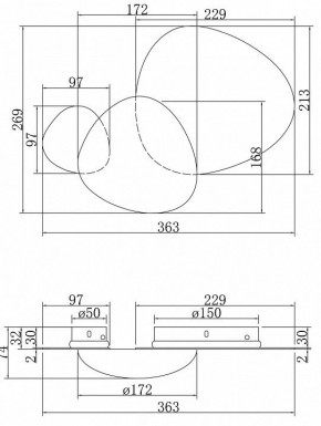 Бра Maytoni Jack-stone MOD314WL-L8G3K в Верхней Пышме - verhnyaya-pyshma.mebel24.online | фото 5