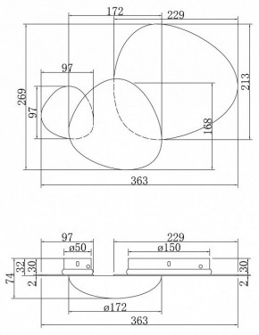 Бра Maytoni Jack-stone MOD314WL-L8N3K в Верхней Пышме - verhnyaya-pyshma.mebel24.online | фото 5