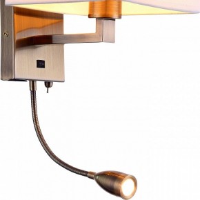 Бра с подсветкой Arte Lamp Hall A9249AP-2AB в Верхней Пышме - verhnyaya-pyshma.mebel24.online | фото