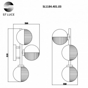Бра ST-Luce Todo SL1184.401.03 в Верхней Пышме - verhnyaya-pyshma.mebel24.online | фото 6
