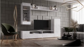 ДАЛЛАС Гостиная (модульная) цемент светлый в Верхней Пышме - verhnyaya-pyshma.mebel24.online | фото
