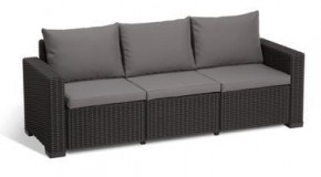 Диван Калифорния 3-х местный (California 3 Sofa), графит в Верхней Пышме - verhnyaya-pyshma.mebel24.online | фото 2