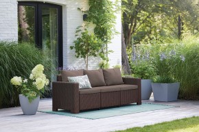 Диван Калифорния 3-х местный (California 3 Sofa), коричневый в Верхней Пышме - verhnyaya-pyshma.mebel24.online | фото 1