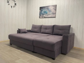 Диван угловой Комфорт-3 (НПБ+МДФ) велюр Monaco 8 в Верхней Пышме - verhnyaya-pyshma.mebel24.online | фото 2