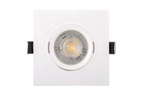 DK3021-WH Встраиваемый светильник, IP 20, 10 Вт, GU5.3, LED, белый, пластик в Верхней Пышме - verhnyaya-pyshma.mebel24.online | фото 1