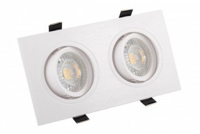 DK3022-WH Встраиваемый светильник, IP 20, 10 Вт, GU5.3, LED, белый, пластик в Верхней Пышме - verhnyaya-pyshma.mebel24.online | фото 1