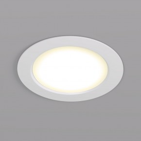 DK3048-WH Встраиваемый светильник, IP 20, 7Вт, LED, белый, пластик в Верхней Пышме - verhnyaya-pyshma.mebel24.online | фото 1