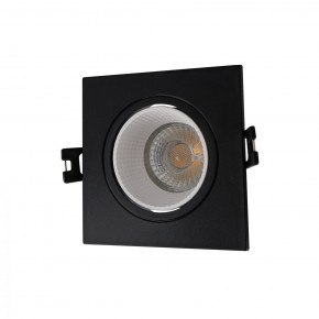 DK3071-BK+WH Встраиваемый светильник, IP 20, 10 Вт, GU5.3, LED, черный/белый, пластик в Верхней Пышме - verhnyaya-pyshma.mebel24.online | фото 1