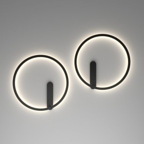 DK5035-BK Бра ROUND со светодиодом, IP20, 24W, 3000/4000/6500K, черный, алюминий в Верхней Пышме - verhnyaya-pyshma.mebel24.online | фото 6