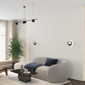 DK5060-BK Бра ORBIT, IP20, 3000К, LED, 10 Вт, черный матовый, алюминий в Верхней Пышме - verhnyaya-pyshma.mebel24.online | фото 6