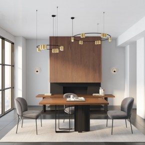 DK5060-BK+SG Бра ORBIT, IP20, 3000К, LED, 10 Вт, черный + сатинированное золото, алюминий в Верхней Пышме - verhnyaya-pyshma.mebel24.online | фото 6