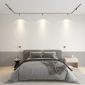 DK5072-DN Бра SHINE WALL со светодиодом, D104*H68, IP20, 3000К, 3W, RA?90, темный никель, алюминий в Верхней Пышме - verhnyaya-pyshma.mebel24.online | фото 4
