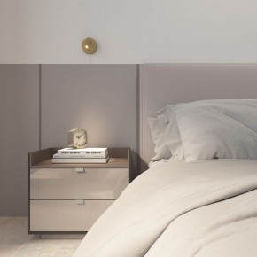 DK5072-SB Бра SHINE WALL со светодиодом, D104*H68, IP20, 3000К, 3W, RA?90, сатинированная латунь, алюминий в Верхней Пышме - verhnyaya-pyshma.mebel24.online | фото 9