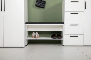 ЭЙР прихожая (модульная) Белый Шагрень в Верхней Пышме - verhnyaya-pyshma.mebel24.online | фото 23