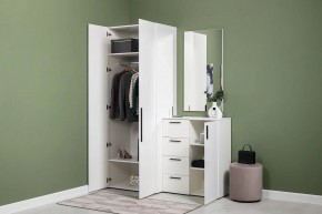ЭЙР прихожая (модульная) Белый Шагрень в Верхней Пышме - verhnyaya-pyshma.mebel24.online | фото 24