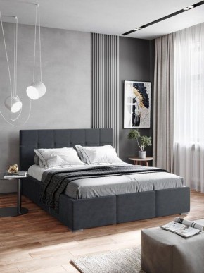 Интерьерная Кровать Рио Серый 1400x2000 в Верхней Пышме - verhnyaya-pyshma.mebel24.online | фото