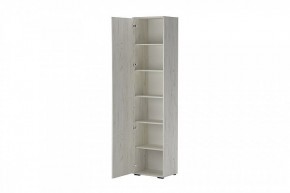 ИТАЛИЯ П-500 Пенал 1дв (дуб крафт белый) в Верхней Пышме - verhnyaya-pyshma.mebel24.online | фото 2