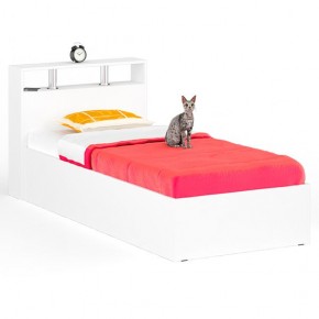 Камелия Кровать 0900, цвет белый, ШхГхВ 93,5х217х78,2 см., сп.м. 900х2000 мм., без матраса, основание есть в Верхней Пышме - verhnyaya-pyshma.mebel24.online | фото 1