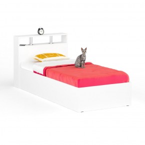 Камелия Кровать 0900, цвет белый, ШхГхВ 93,5х217х78,2 см., сп.м. 900х2000 мм., без матраса, основание есть в Верхней Пышме - verhnyaya-pyshma.mebel24.online | фото 2