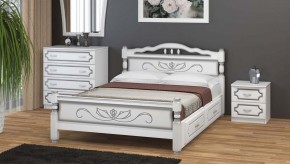 КАРИНА-5 Кровать из массива 900 с 2-мя ящиками в Верхней Пышме - verhnyaya-pyshma.mebel24.online | фото 1