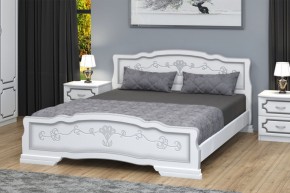 КАРИНА-6 Кровать из массива 1400 в Верхней Пышме - verhnyaya-pyshma.mebel24.online | фото 1