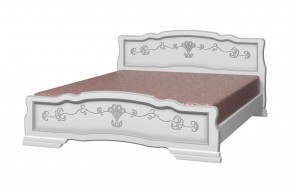 КАРИНА-6 Кровать из массива 1400 в Верхней Пышме - verhnyaya-pyshma.mebel24.online | фото 2