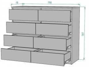 Комод Мальта K133 в Верхней Пышме - verhnyaya-pyshma.mebel24.online | фото 2